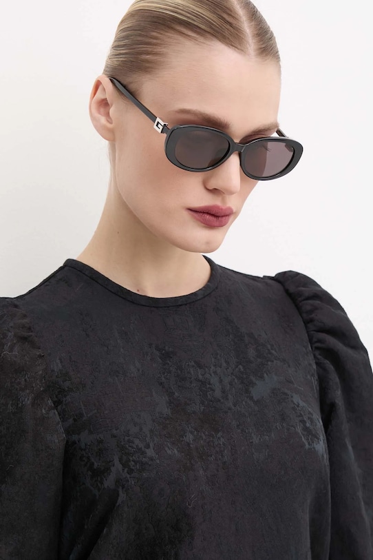 Gucci okulary przeciwsłoneczne jednolita czarny GG1684SA