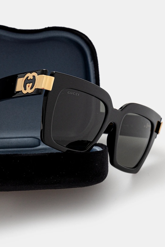 Gucci okulary przeciwsłoneczne czarny GG1689S