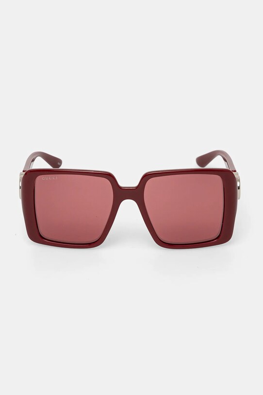 Akcesoria Gucci okulary przeciwsłoneczne GG1692S bordowy