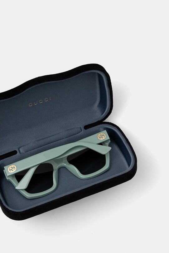 Солнцезащитные очки Gucci зелёный GG1714S