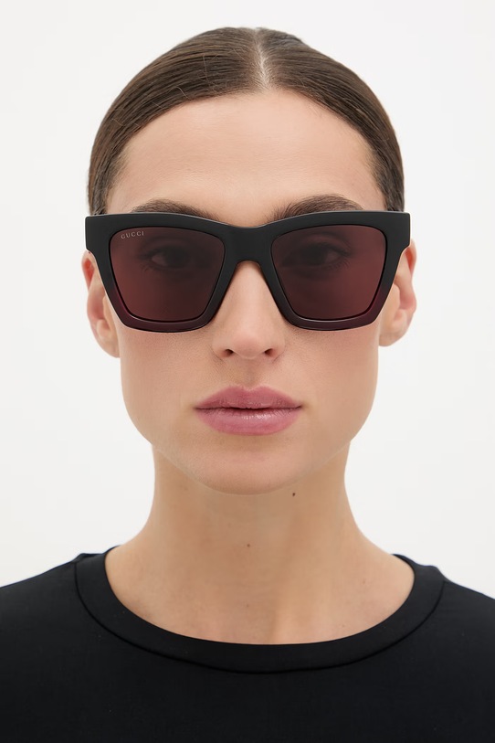 Gucci okulary przeciwsłoneczne GG1714S czarny