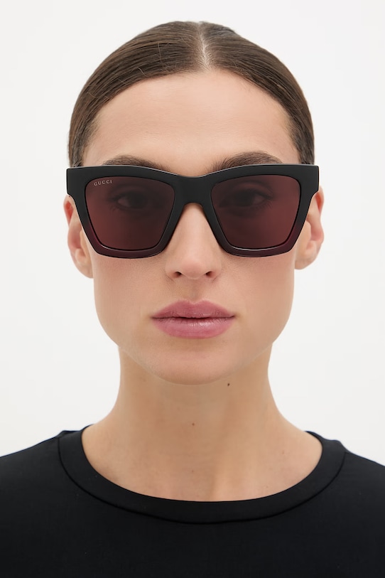 Gucci okulary przeciwsłoneczne GG1714S czarny