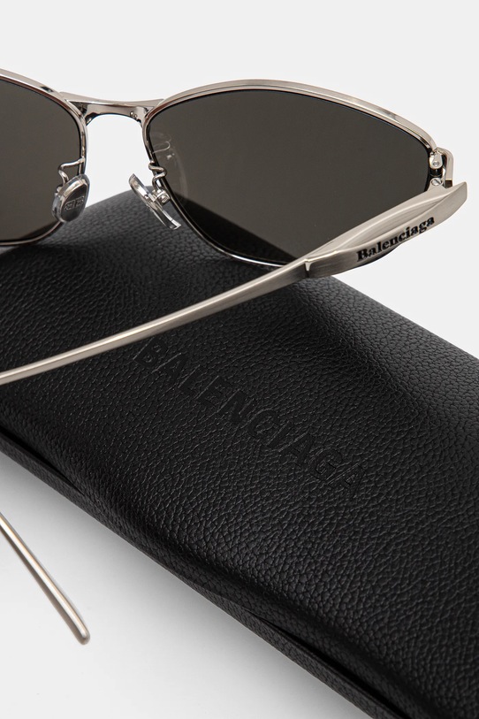 Balenciaga okulary przeciwsłoneczne BB0358SK srebrny