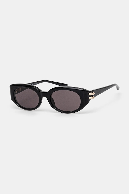 Alexander McQueen okulary przeciwsłoneczne AM0469S czarny AA00