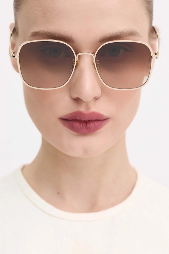 Chloé ochelari de soare nu aur CH0255SK