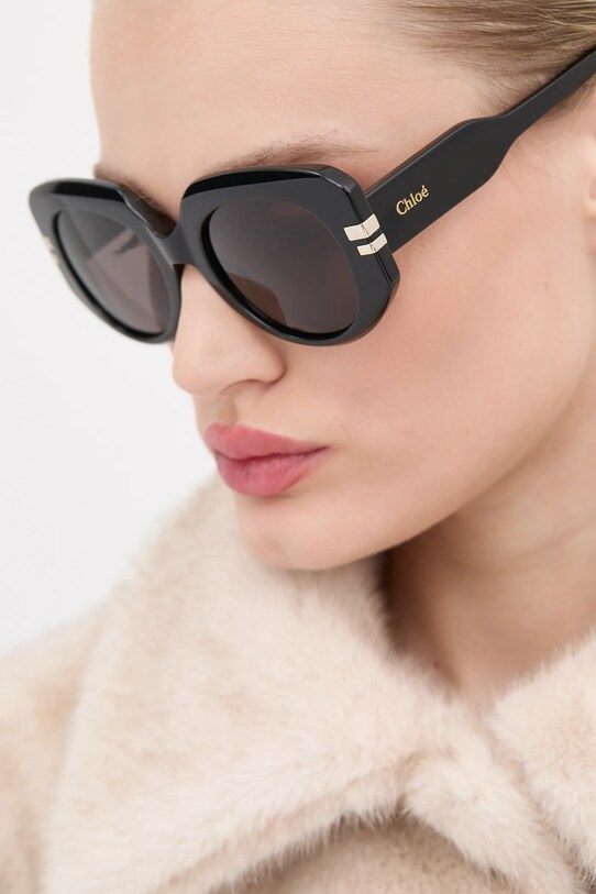Sunčane naočale Chloé CH0257S crna