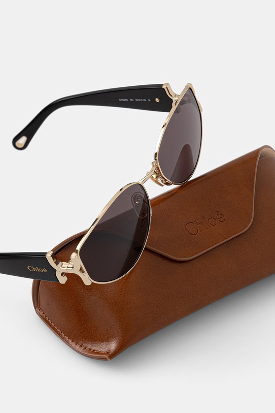 Akcesoria Chloe okulary przeciwsłoneczne damskie CH0260S złoty