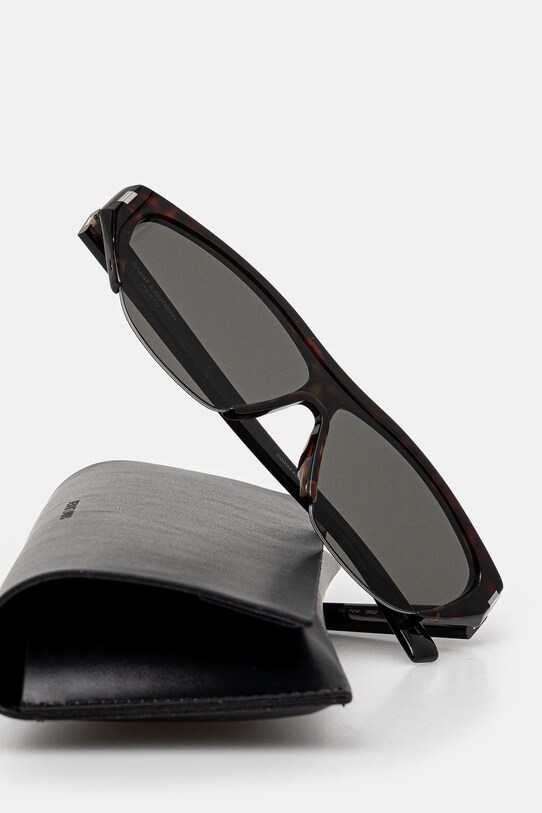 Saint Laurent ochelari de soare gri SL.704