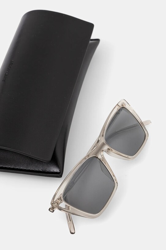 Saint Laurent ochelari de soare bej SL.737.MICA.THIN