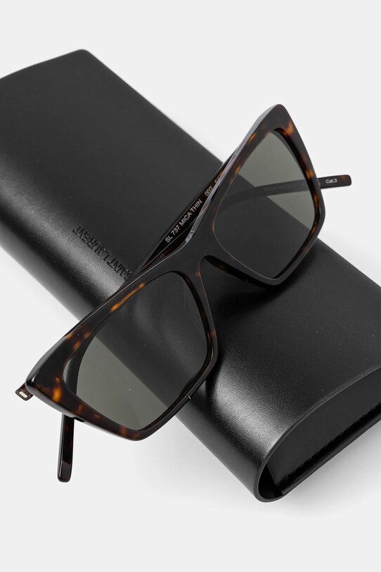 Сонцезахисні окуляри Saint Laurent чорний SL.737.MICA.THIN