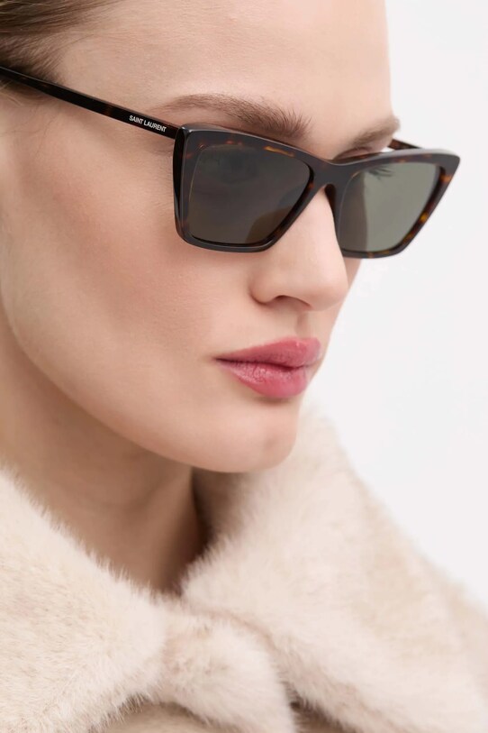 Сонцезахисні окуляри Saint Laurent SL.737.MICA.THIN чорний