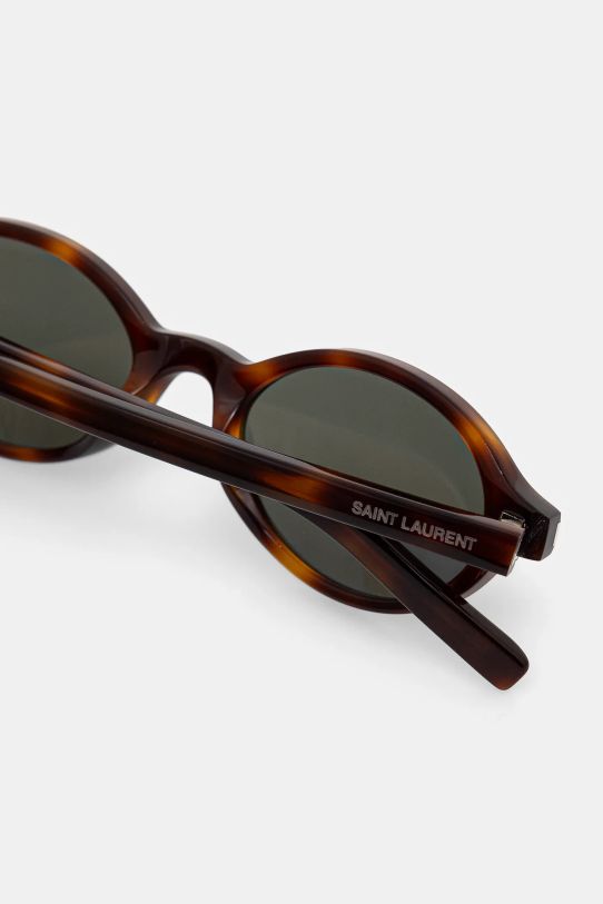 Saint Laurent okulary przeciwsłoneczne brązowy SL.751.JEANNE