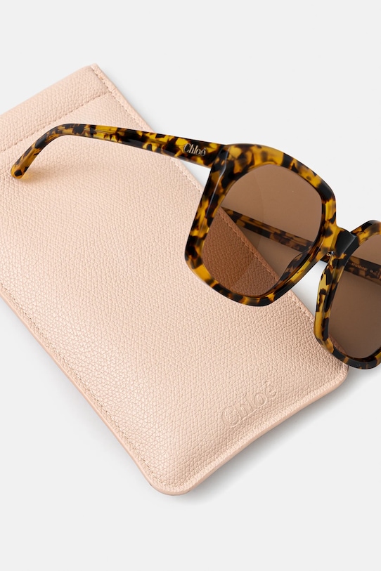 Слънчеви очила Chloé кафяв CH0280S
