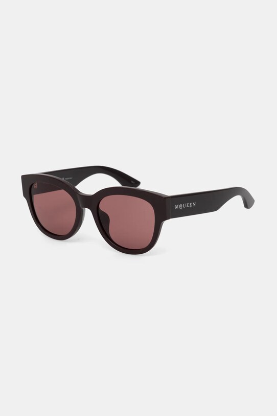 Γυαλιά ηλίου Alexander McQueen ομοιόμορφος μωβ AM0509SA