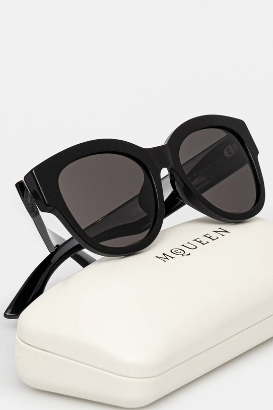 Doplnky Slnečné okuliare Alexander McQueen AM0509SA čierna