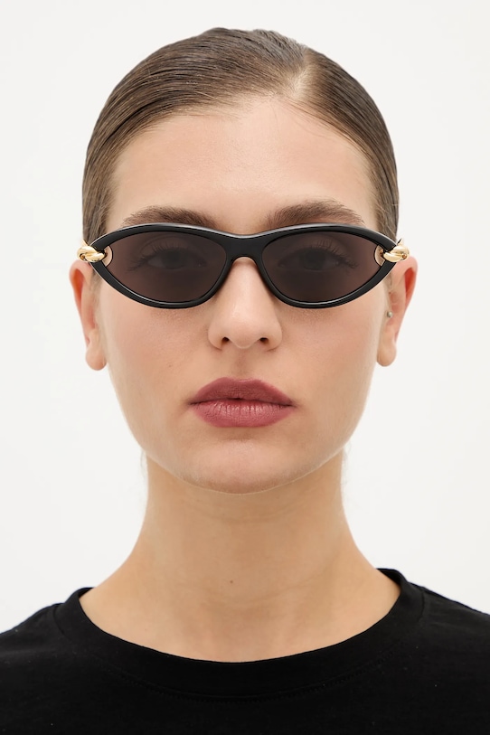 Bottega Veneta ochelari de soare BV1390S negru