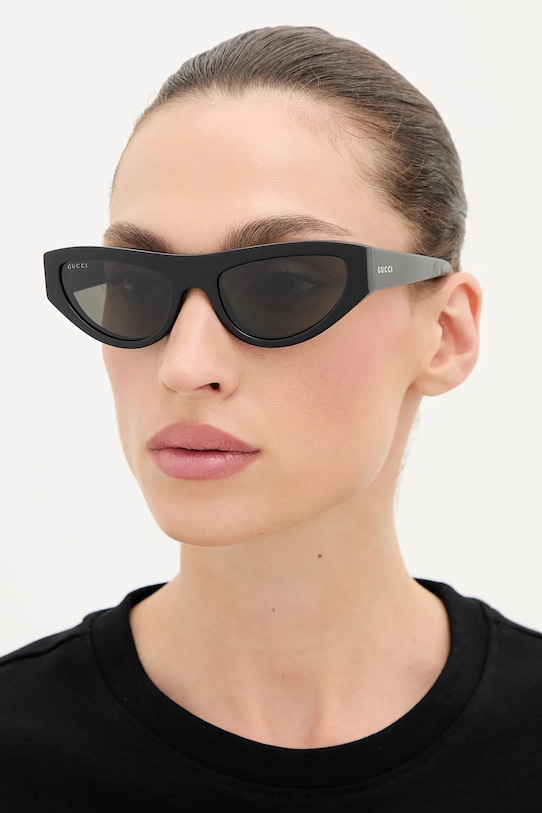 Gucci okulary przeciwsłoneczne jednolita czarny GG1919S