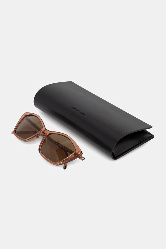 Saint Laurent okulary przeciwsłoneczne brązowy SL.775