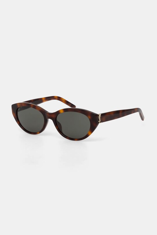 Sluneční brýle Saint Laurent kulaté oranžová SL.M148
