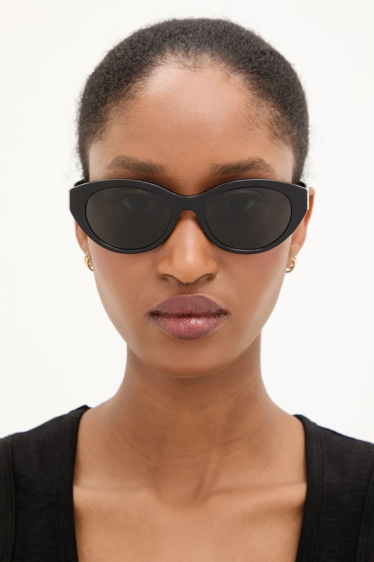 Saint Laurent okulary przeciwsłoneczne SL.M148 czarny