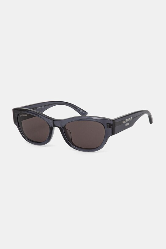 Balenciaga occhiali da sole a tinta unita grigio BB0389SK