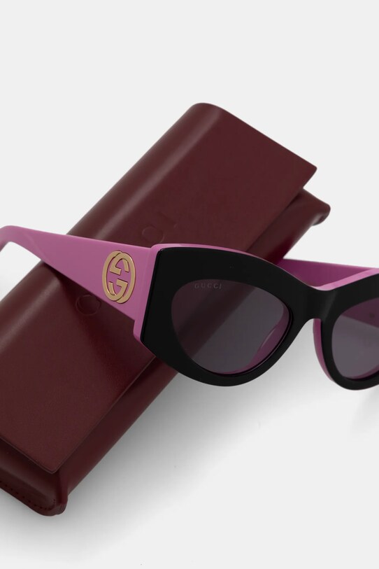 Akcesoria Gucci okulary przeciwsłoneczne GG1843S czarny