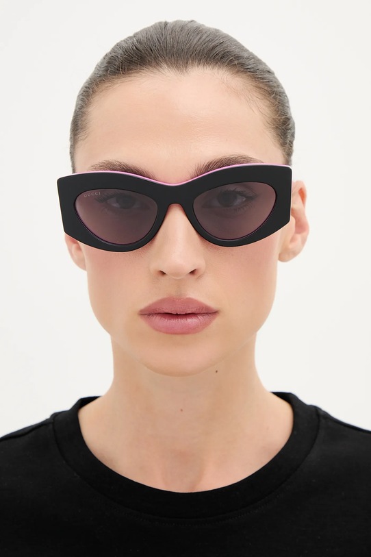 Gucci okulary przeciwsłoneczne GG1843S czarny