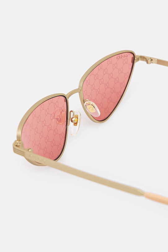 Gucci okulary przeciwsłoneczne złoty GG1879S