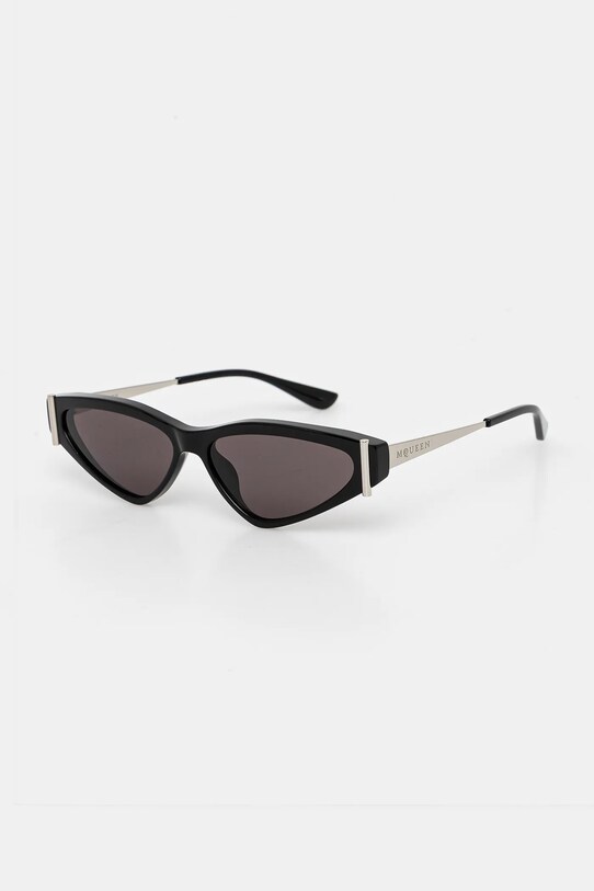 Alexander McQueen ochelari neted cu detalii negru AM0493S