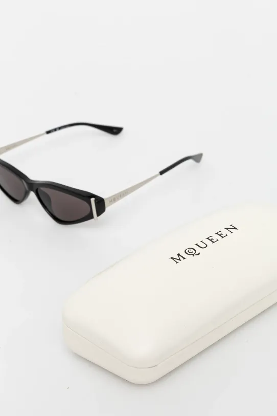 Alexander McQueen okulary czarny AM0493S