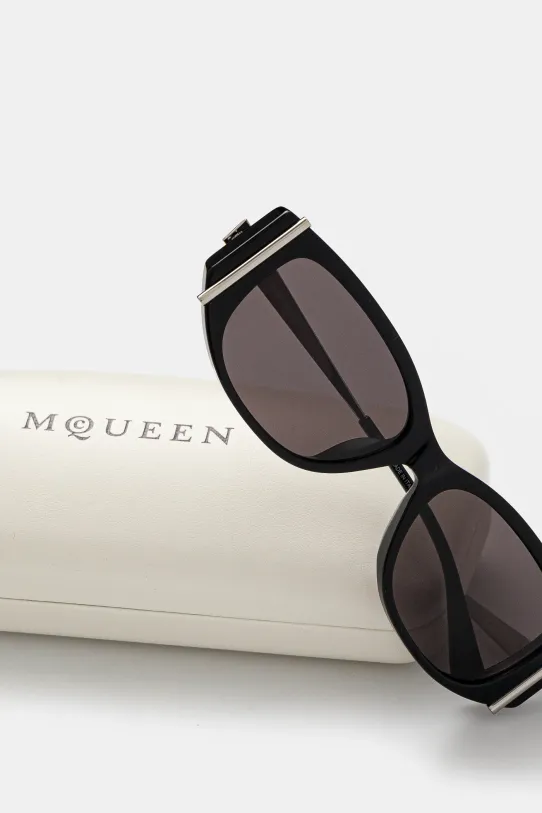 Accesorii Alexander McQueen ochelari de soare AM0494SA negru