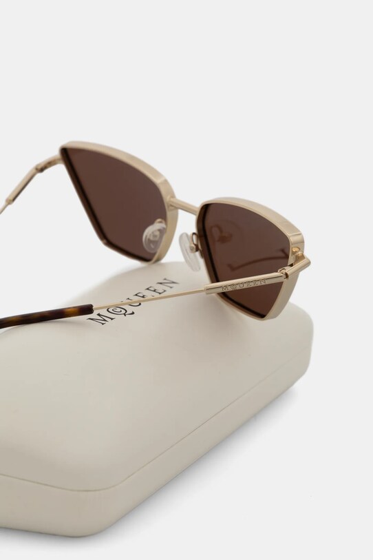 Accessori Alexander McQueen occhiali da sole AM0501S oro
