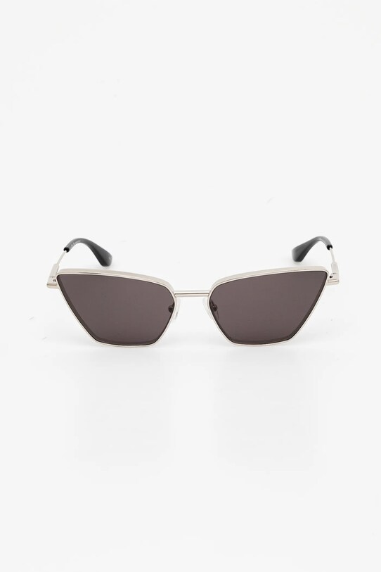 Alexander McQueen okulary przeciwsłoneczne AM0501S srebrny AA00