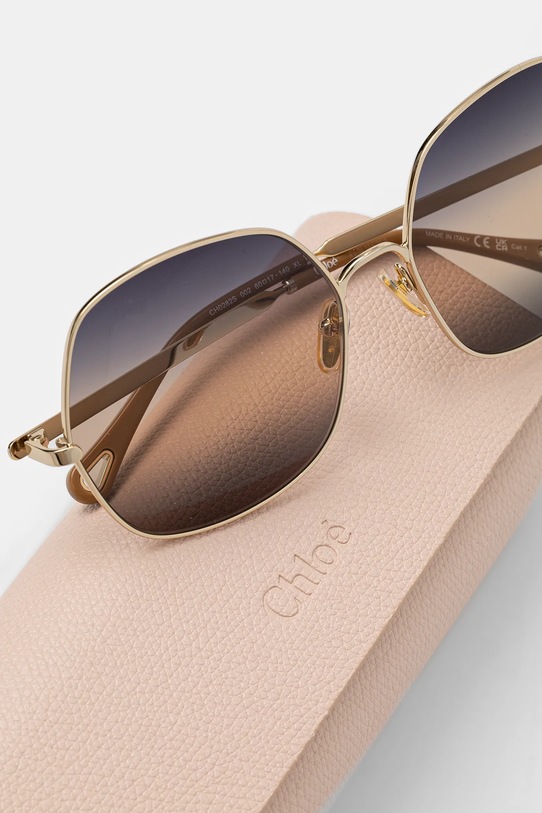 Sluneční brýle Chloé zlatá CH0282S