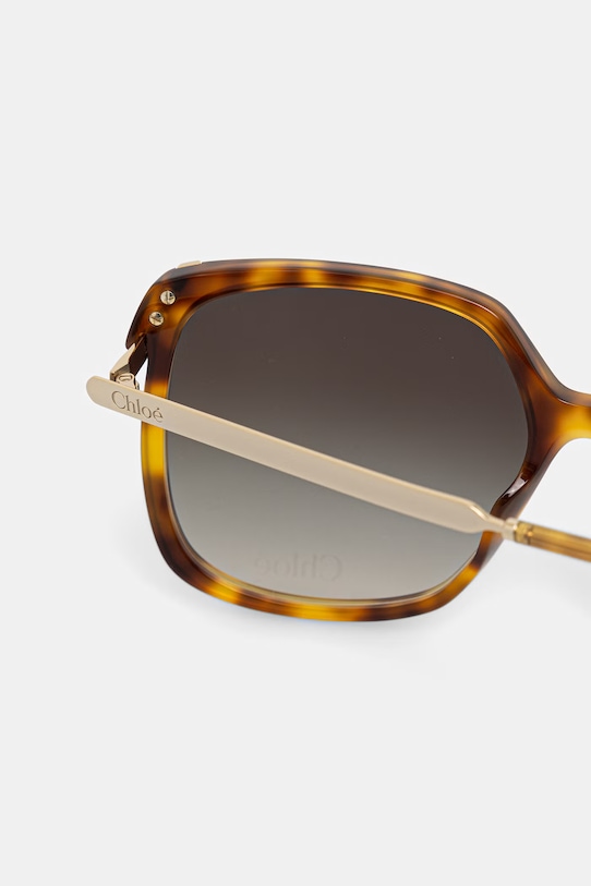 Akcesoria Chloe okulary przeciwsłoneczne CH0286S brązowy