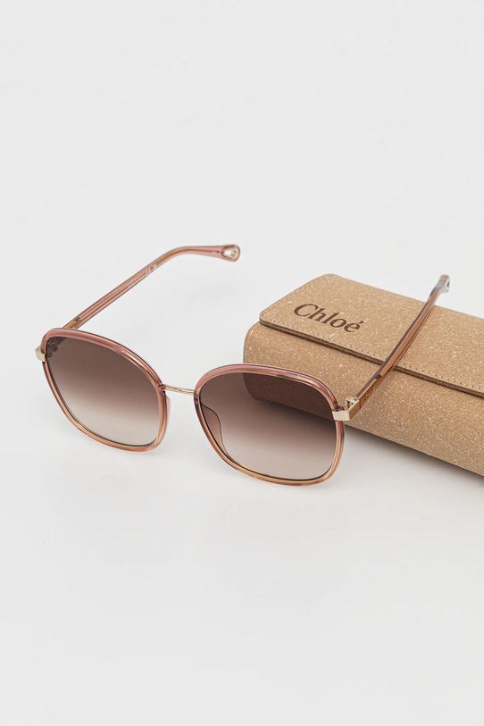 Chloé ochelari de soare portocaliu CH0031S