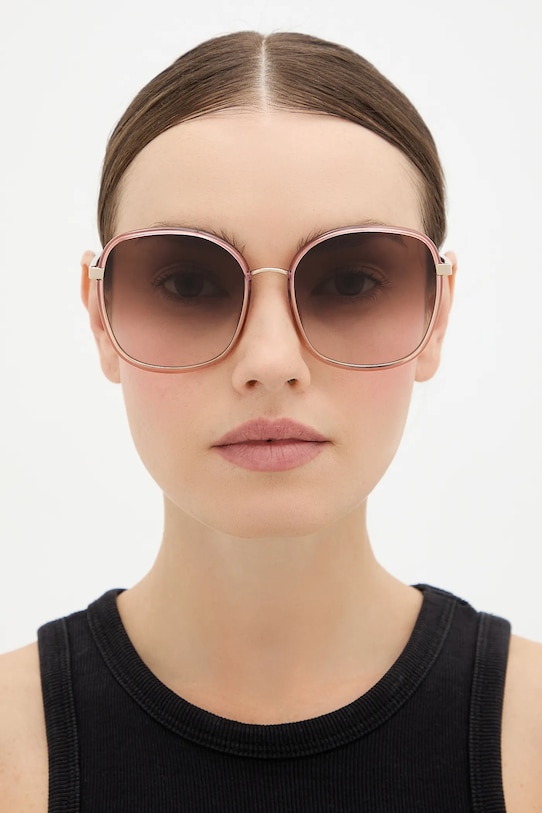 Chloé ochelari de soare CH0031S portocaliu