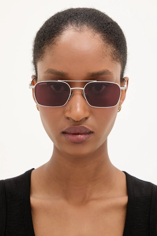 Gucci okulary GG1804S srebrny