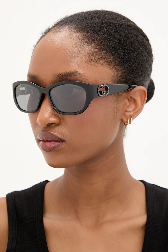 Gucci ochelari de soare uniforme negru GG1826SK