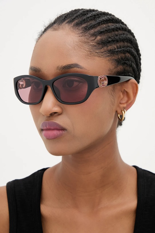 Gucci ochelari de soare uniforme negru GG1826SK
