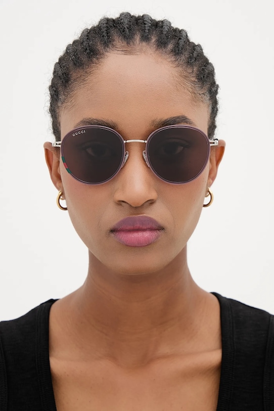 Сонцезахисні окуляри Gucci GG1849S срібний