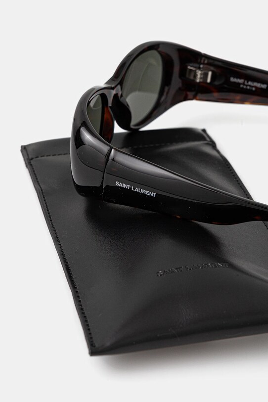 Akcesoria Saint Laurent okulary przeciwsłoneczne SL.736 pomarańczowy