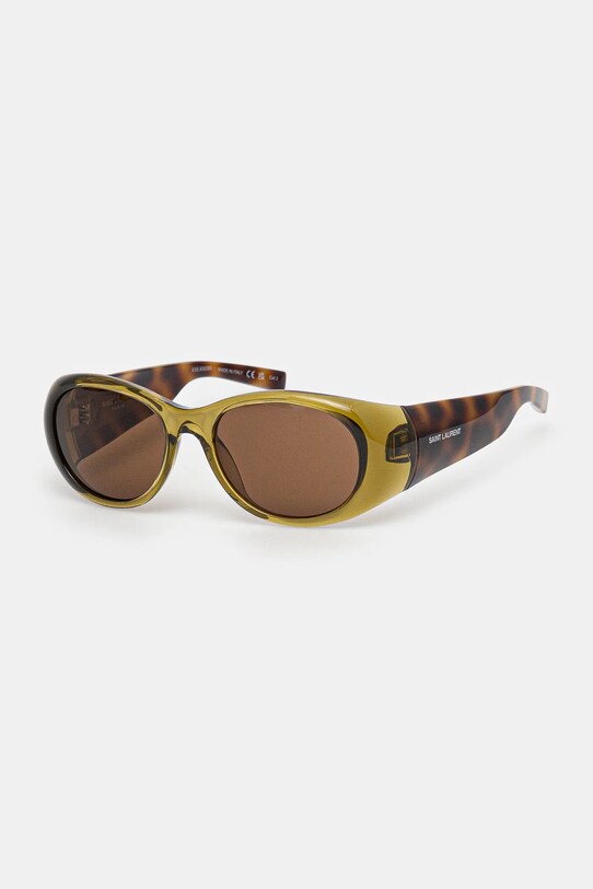 Saint Laurent okulary przeciwsłoneczne jednolita pomarańczowy SL.736