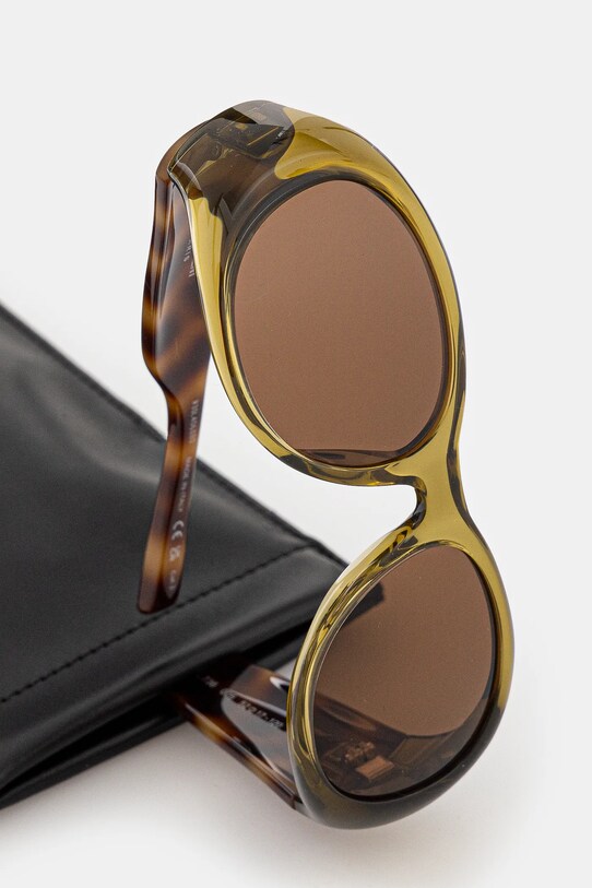 Akcesoria Saint Laurent okulary przeciwsłoneczne SL.736 pomarańczowy