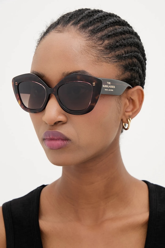 Marc Jacobs okulary jednolita brązowy MARC.800/S