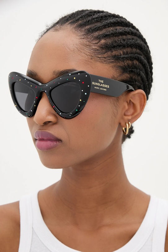 Marc Jacobs okulary kocie oczy czarny MARC.798/S.STR