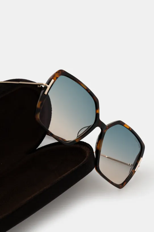 Akcesoria Tom Ford okulary przeciwsłoneczne Joanna FT1039.5952P brązowy