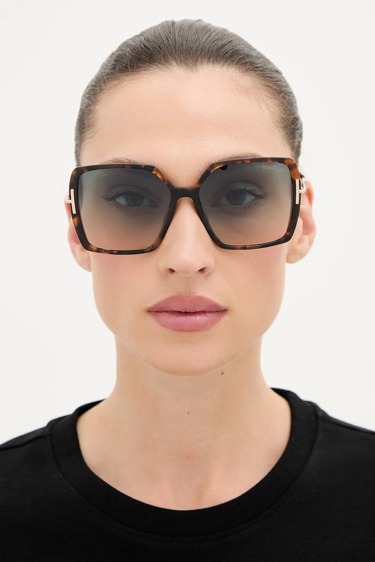 Sluneční brýle Tom Ford Joanna FT1039.5952P hnědá