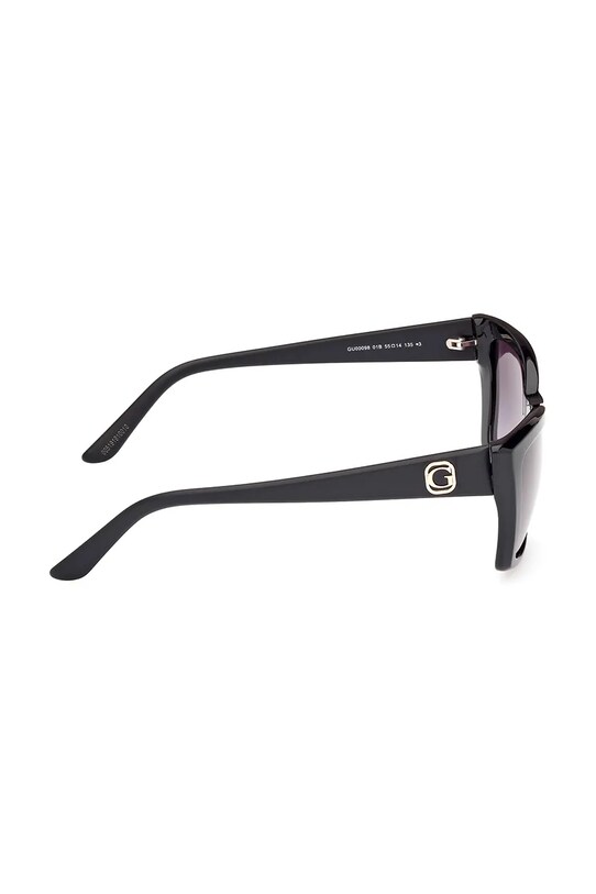 Guess okulary przeciwsłoneczne czarny GU00098.5501B