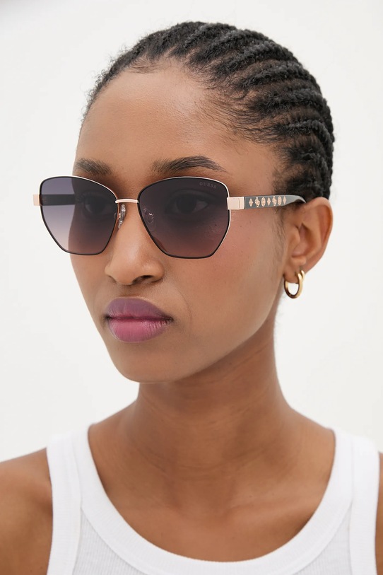Guess ochelari geometric negru GU00102.5605B
